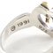 Silberner Ring mit offenem Herzband von Tiffany & Co. 6