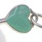 Top Heart Key Pendant in Sterling Silver & Enamel Womens Necklace from Tiffany & Co. 4