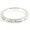 Narrow Silver Ring from Tiffany & Co. 4