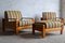 Danish Teak Armchairs with Footrest, 1970s, Image 2