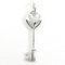 Lámpara colgante con forma de corazón de plata de Tiffany & Co., Imagen 2