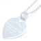 Collana con etichetta a forma di cuore in argento di Tiffany & Co., Immagine 9