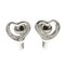 Aretes de corazón abierto de plata de Tiffany & Co.. Juego de 2, Imagen 1