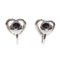 Offenes Herz Ohrringe aus Silber von Tiffany & Co., 2 . Set 2