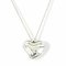 Full Heart Silver Elsa Peretti Necklace from Tiffany & Co. 1