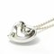 Full Heart Silver Elsa Peretti Necklace from Tiffany & Co. 2