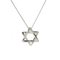 Star of David Silver Elsa Peretti Necklace from Tiffany & Co., Image 1
