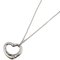 Open Heart Silver Necklace from Tiffany & Co., Image 1