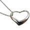 Open Heart Silver Necklace from Tiffany & Co. 4