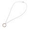 1837 Circle Silver Necklace from Tiffany & Co. 4