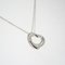 Tiffany 925 Open Heart Pendant Necklace 3