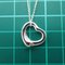 Tiffany 925 Open Heart Pendant Necklace 7