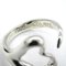 Anillo con forma de corazón de plata de Tiffany & Co., Imagen 4