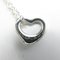 Silver Open Heart Necklace from Tiffany & Co. 6