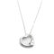 Silberne Halskette mit offenem Herzen von Tiffany & Co. 2