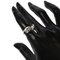 Silberner Tulip Motiv Ring von Tiffany & Co. 7