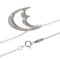 TIFFANY Crescent Moon Medium Halskette Silber Damen &Co. 2