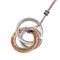 Ineinandergreifende Kreis Halskette aus Silber von Tiffany & Co. 3