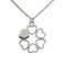 Herz Vierblättriges Kleeblatt Halskette mit Anhänger von Tiffany & Co. 1