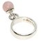Door Knock Rose Quartz Ring in Silver from Tiffany & Co. 4