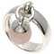Door Knock Rose Quartz Ring in Silver from Tiffany & Co., Image 1