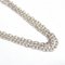 Swing Leaf Motif 3 Row Silver Necklace from Tiffany & Co. 8