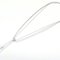 Swing Leaf Motif 3 Row Silver Necklace from Tiffany & Co. 2