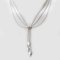 Swing Leaf Motif 3 Row Silver Necklace from Tiffany & Co., Image 1