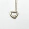 Halskette mit offenem Herz aus Silber von Tiffany & Co. 3