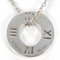 Atlas Pierced Circle Silver Necklace from Tiffany & Co. 4