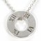 Atlas Pierced Circle Silver Necklace from Tiffany & Co. 1
