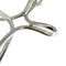Offene Kreuz Halskette aus Silber von Tiffany & Co. 8