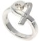 Anello Loving Heart 1P con diamanti in argento di Tiffany & Co., Immagine 1