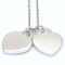 Volver al collar con etiqueta de corazón doble de Tiffany & Co., Imagen 4