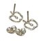 Tiffany & Co. Apple Small Earrings Silver Ladies, Set of 2, Image 2