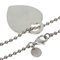 Return Toe Heart Tag Halskette in Silber von Tiffany & Co. 2
