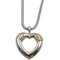 Heart Silver and Gold Necklace from Tiffany & Co. 4