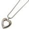 Heart Silver and Gold Necklace from Tiffany & Co. 1