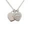 Return to Double Heart Tag Pendant Necklace from Tiffany & Co. 1
