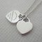 Return to Double Heart Tag Pendant Necklace from Tiffany & Co. 7