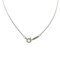 TIFFANY Signature Cross Necklace Silver Yellow Gold YG 925 750 &Co. Combination Pendant Ladies 4