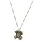TIFFANY Signature Cross Necklace Silver Yellow Gold YG 925 750 &Co. Combination Pendant Ladies 3