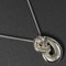 Halsketten-Kombinationsknoten in Silber von Tiffany & Co. 1
