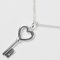 Collar con llave en forma de corazón de plata de Tiffany & Co., Imagen 3