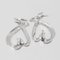 Boucles d'Oreilles Loving Heart en Argent de Tiffany & Co., Set de 2 4