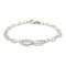 Bracelet Chaîne Infinity à Double Maillon en Argent de Tiffany & Co. 1