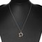 Interlocking Circle 3-Strand Halskette in Silber von Tiffany & Co. 2