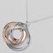 Interlocking Circle 3-Strand Halskette in Silber von Tiffany & Co. 3