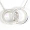 Interlocking Circle Silver Necklace from Tiffany & Co. 4