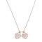 Double Heart Tag Pendant Necklace in Silver from Tiffany & Co. 3